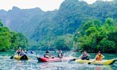 Tour Động Phong Nha – Sông Chày Hang Tối 1 Ngày